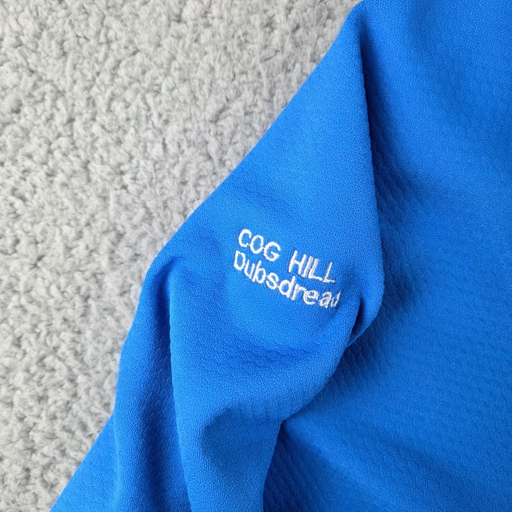 Nike Golf Pullover Men L Blue Cog Hill BMW Championship 1/4 Zip Tour Performance - Picture 3 of 13